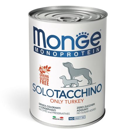 Monge Monoprotein solo Tacchino 400g