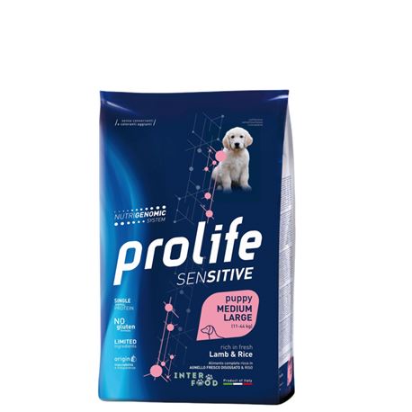 PROLIFE Sensitive Puppy Lamb & Rice - Medium/Large - 2.5kg