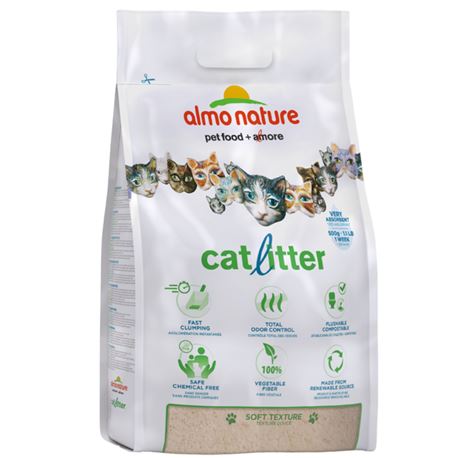 Almo nature catlitter lettiera per gatti naturale - 4.54kg 1