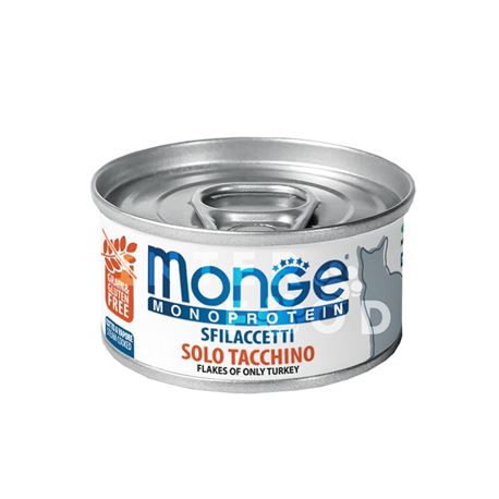 Monge Monoprotein - Sfilaccetti di tacchino - 24 x 80g 1