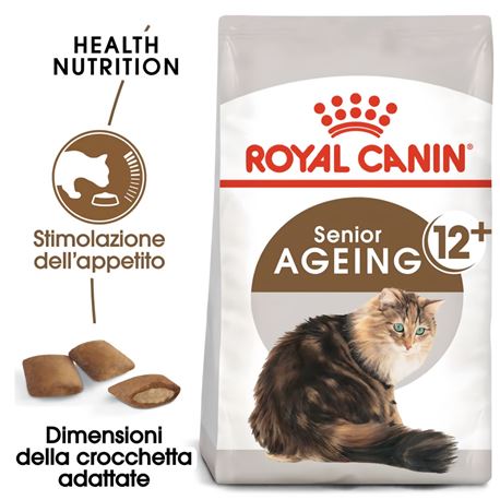 ROYAL CANIN Cat Ageing Sterilised 12+ - Crocchette per gatti sterilizzati - 400g 2