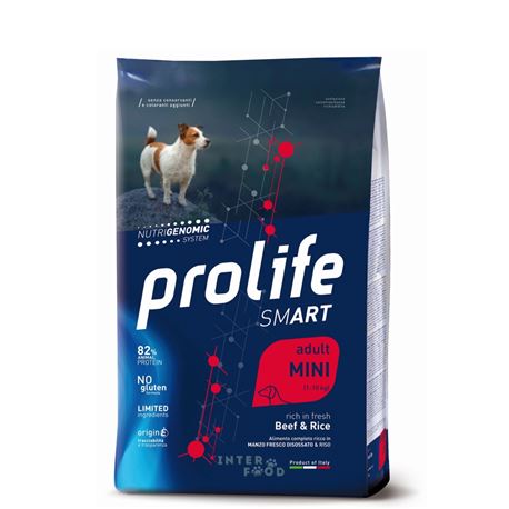 PROLIFE Smart Adult Beef & Rice - Mini - 7kg