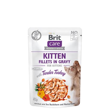 Brit Care Cat Pouch Kitten - Gravy - 85g