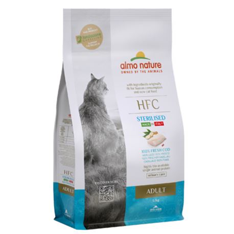 Almo Nature HFC Adult Sterilised - Merluzzo Fresco - 1,2kg 1