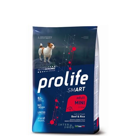 PROLIFE Smart Adult Beef & Rice - Mini - 2kg