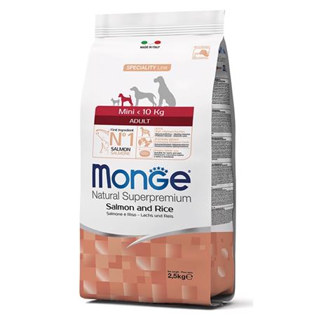 Monge SL Mini Salmone e Riso - 800g