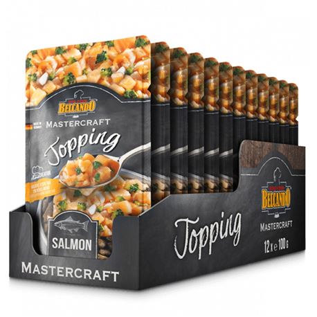 BELCANDO MASTERCRAFT - Topping Salmon - 12 x 100g 1