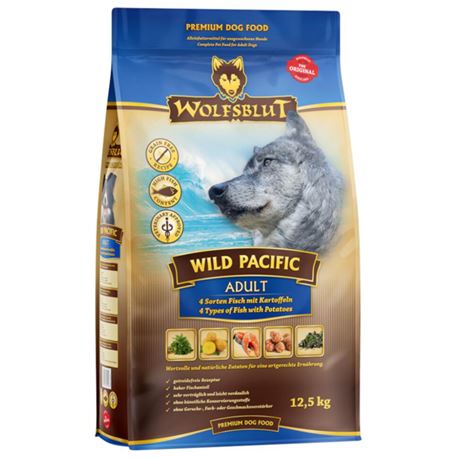 WOLFSBLUT Wild Pacific - Seefisch und Kartoffel - Adult - 12,5kg 1