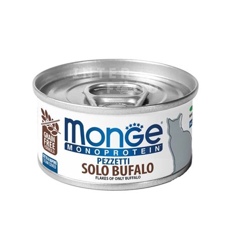 Monge Monoprotein - Sfilaccetti di bufalo - 80g