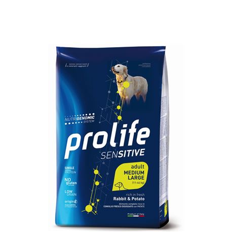 PROLIFE Sensitive Adult Rabbit & Potato - Medium/Large - 2.5kg