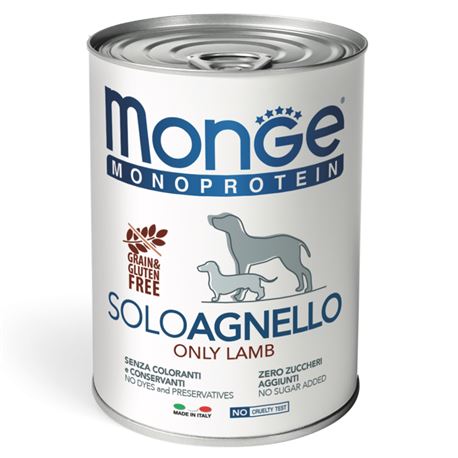 Monge Monoprotein solo Agnello - 400g