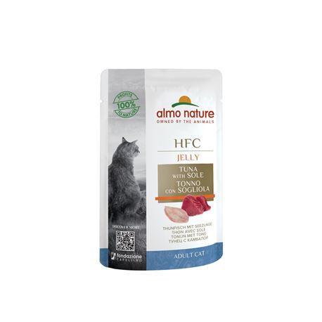 Almo Nature HFC Jelly - Tonno con Sogliola - 55g