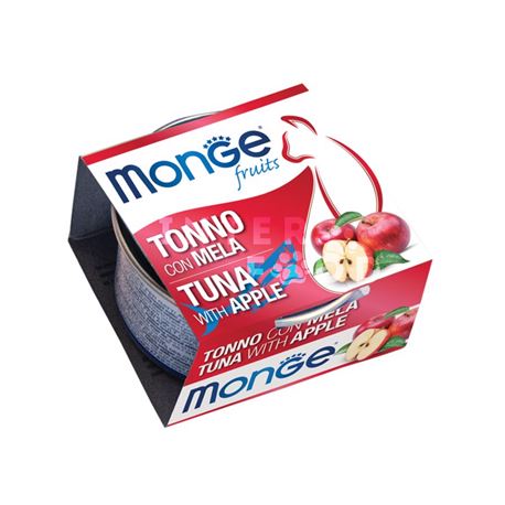 Monge Fruits - Sfilaccetti di tonno con mela - 80g 1