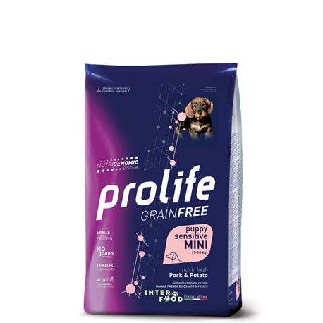 PROLIFE Grain Free Puppy Sensitive Pork & Potato - Mini - 2kg