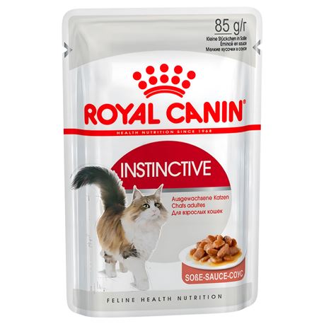 ROYAL CANIN Instinctive Gravy - Cibo umido per gatti - 12 x 85g