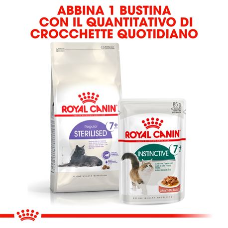 ROYAL CANIN Instinctive 7+ Gravy - Cibo umido per gatti - 4 x (12 x 85g) 3