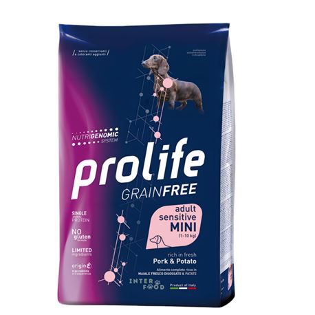 PROLIFE Grain Free Adult Pork & Potato - Mini - 7kg