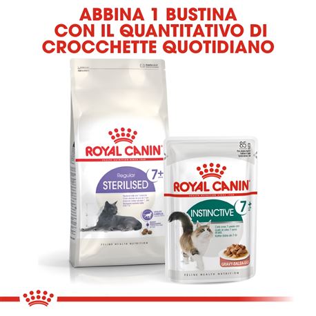 ROYAL CANIN Cat Sterilised 7+ - Crocchette per gatti sterilizzati - 3.5kg 3