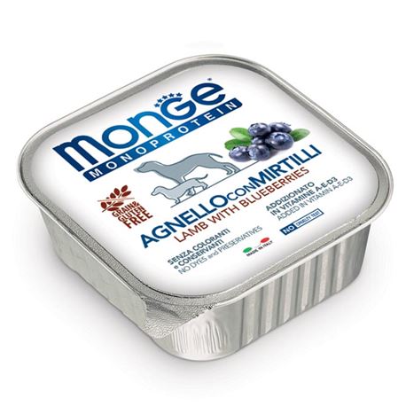 Monge Monoprotein Agnello e Mirtilli - 150g