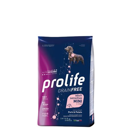 PROLIFE Grain Free Adult Sensitive Pork & Potato - Mini - 600g